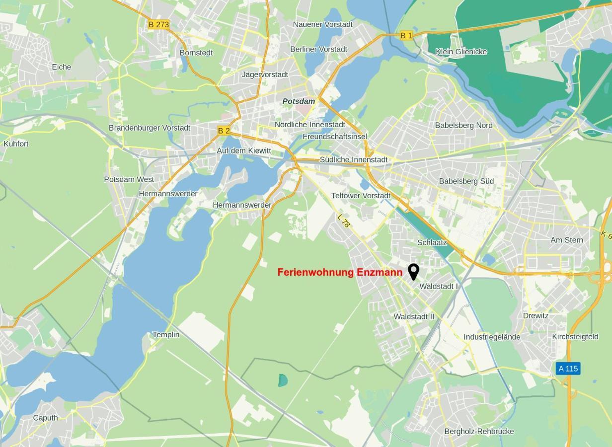 Ferienwohnung Waldstadt Πότσδαμ Εξωτερικό φωτογραφία